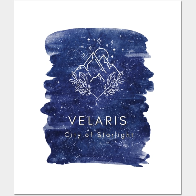 Velaris - City of Starlight Wall Art by WhiteWabbittt